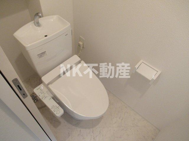 トイレ　ゆったりとした空間のトイレです