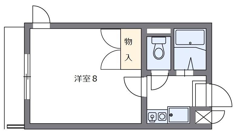 バーボン21の間取り