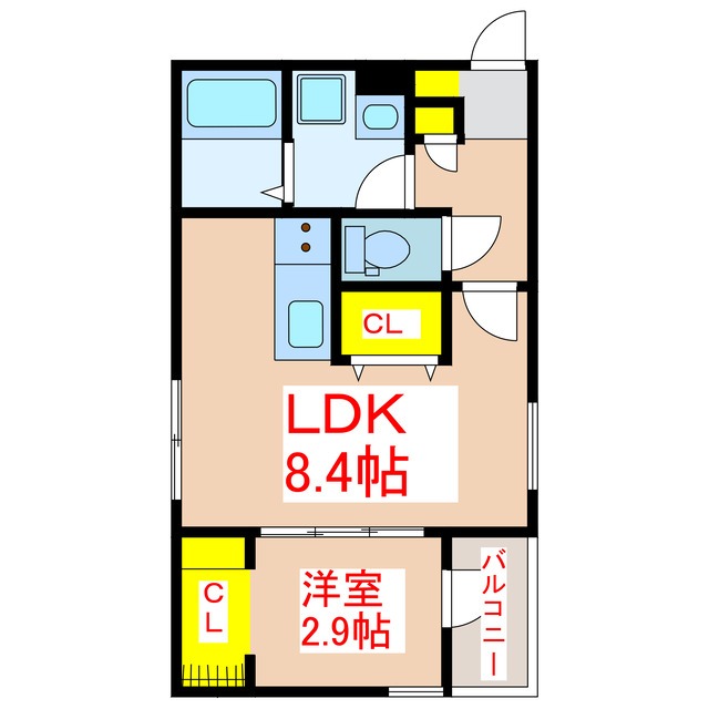 ｌａｋｉ－ａｌａの間取り