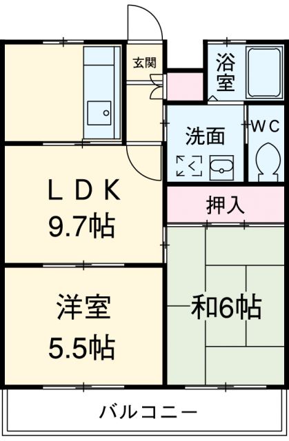 グレースヒルズの間取り