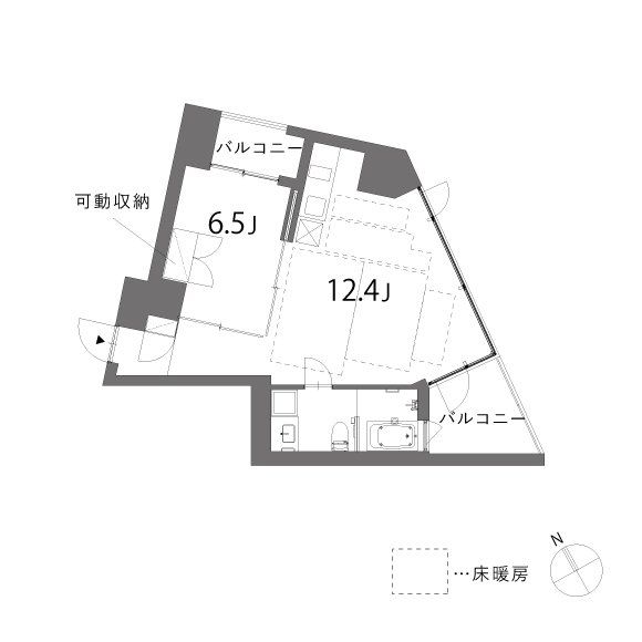 ｅｓｔ（エスト）の間取り