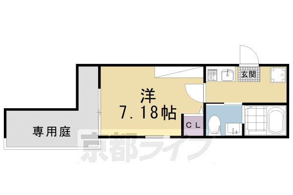 グラン堀川今出川の間取り