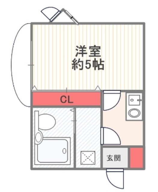 リベ多摩川の間取り