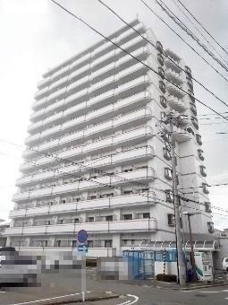 郡山市本町のマンションの建物外観