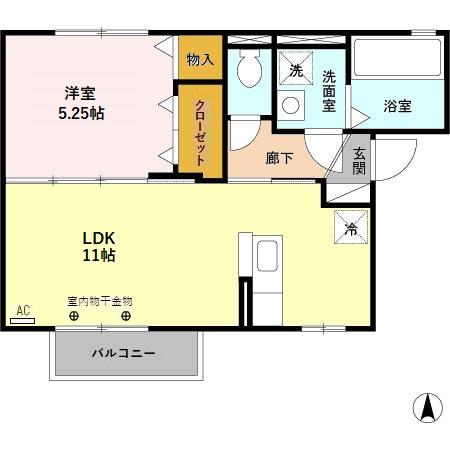 コンフォートスクエアの間取り