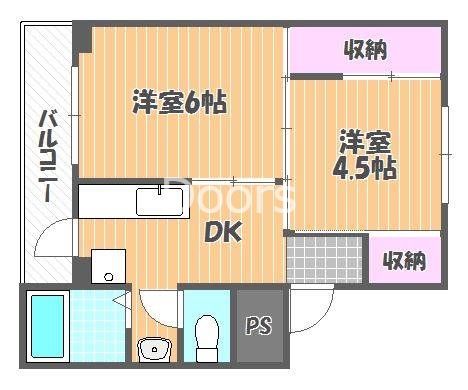 ヴィラナリー国ケ原1号棟の間取り