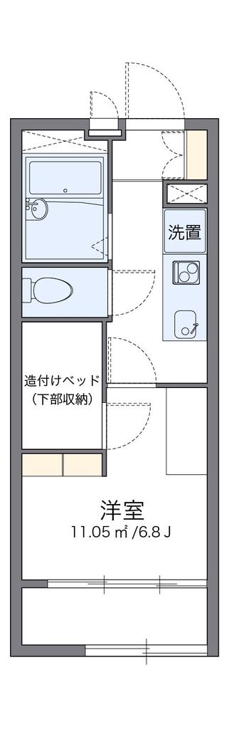 レオパレスＳＯＬＡの間取り