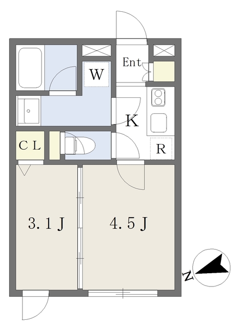 ＥＤＩＴ市谷柳町の間取り