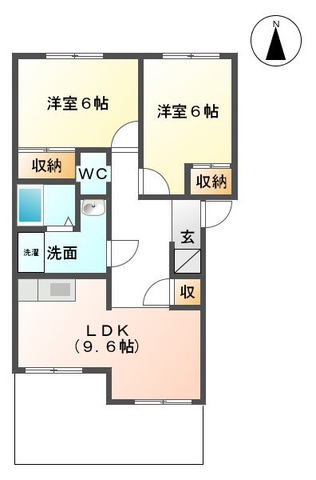 マルベリーズ参番館の間取り