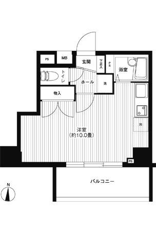 コモード寺山の間取り