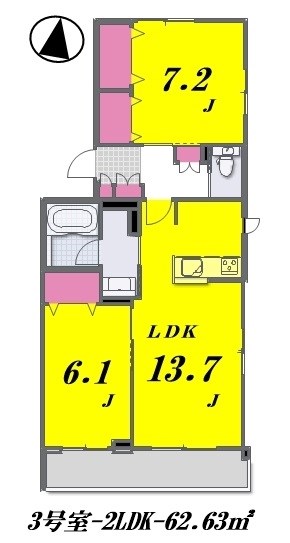 プライムレジデンス赤塚の間取り