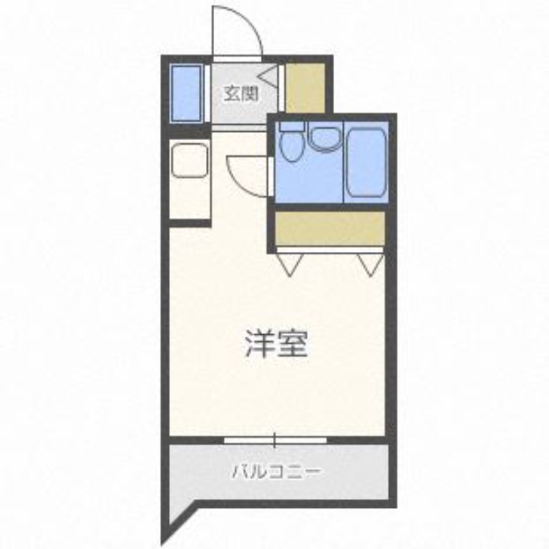 札幌市北区麻生町のマンションの間取り