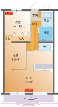 ティンカーベルの間取り