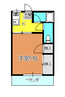 ハイツヤマナカの間取り