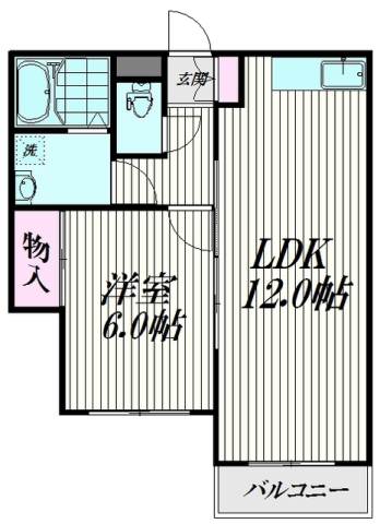 【ドルチェ大森の間取り】