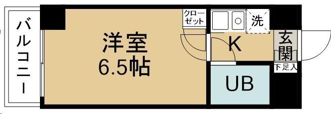 ホーユウコンフォルト愛宕大橋の間取り