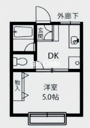 シティハイムサクセスIIの間取り