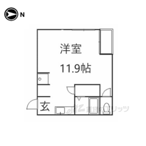 プレアール滋賀追分の間取り