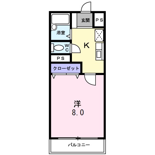 プルメリアの間取り