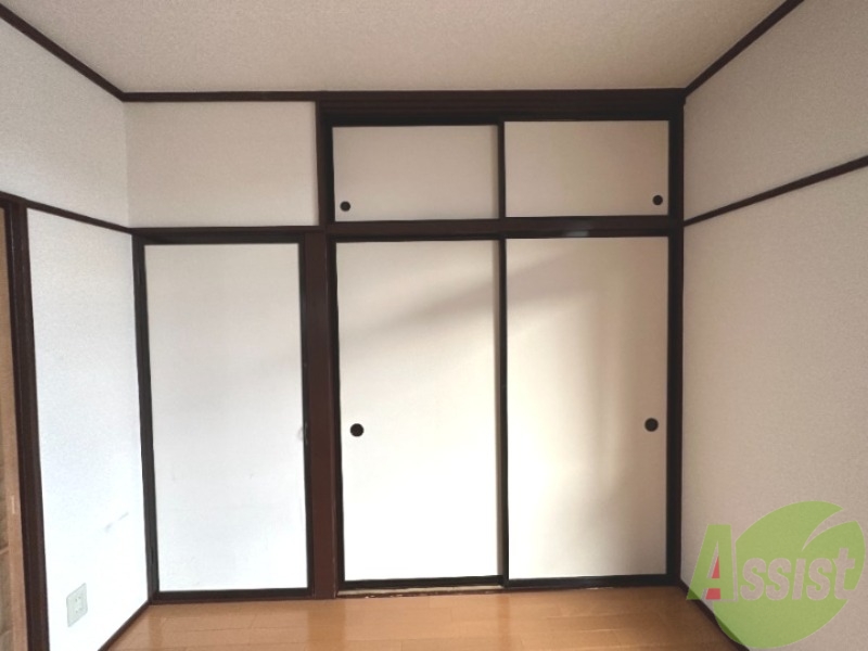 収納　ここに収納があります。収納があると部屋が広く使えます。