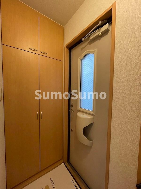 玄関　明るい玄関です