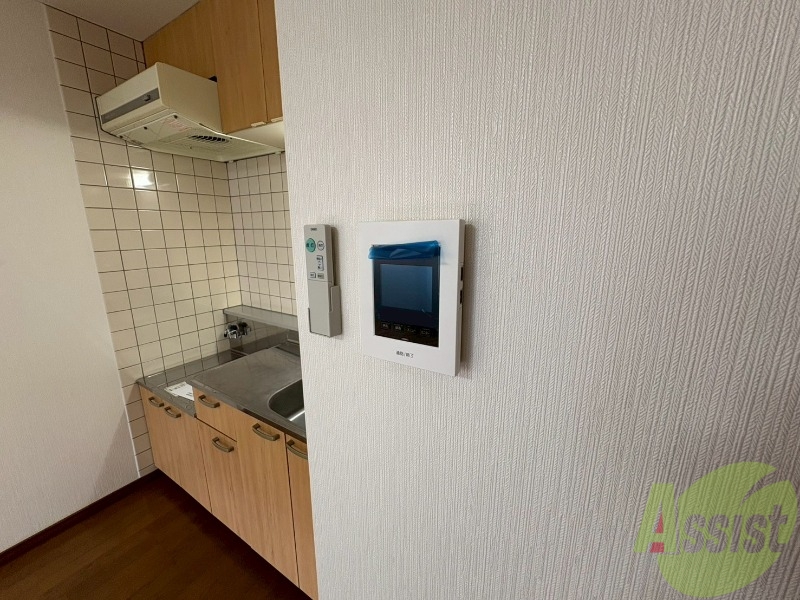 セキュリティ　インターホンは通話ができるので急な訪問があっても安心です。