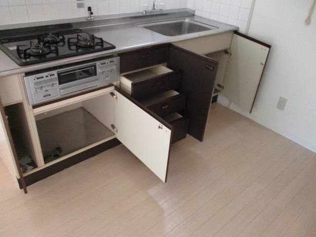 眺望　キッチン下部収納