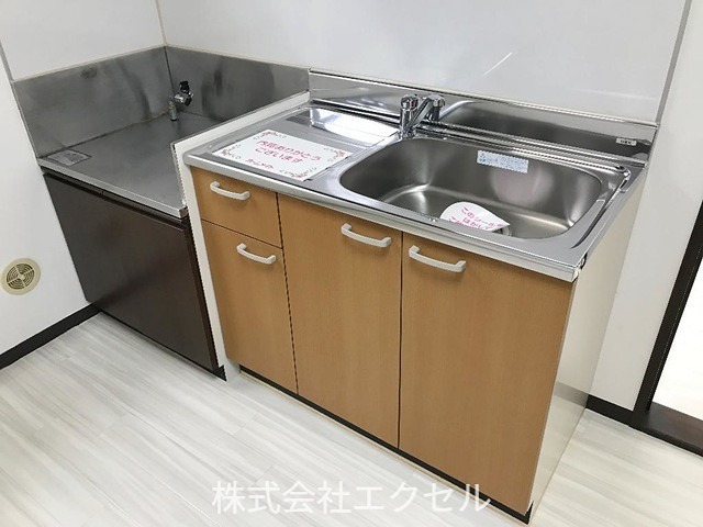 キッチン　お好きなコンロを設置していただけます。