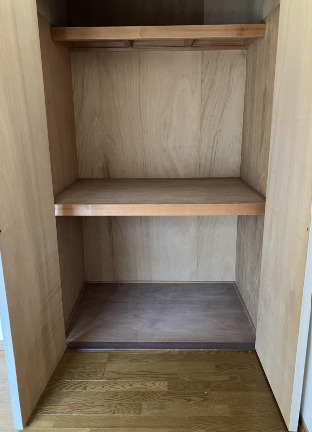 収納　収納豊富です※別号室の写真です