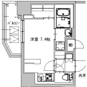 S-RESIDENCE庄内通駅前curereの間取り