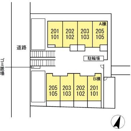 その他共有部分　区画図