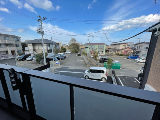 眺望　ベランダからの眺望です。