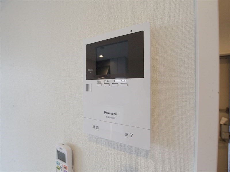 セキュリティ　ＴＶモニター付インターホン　同仕様写真