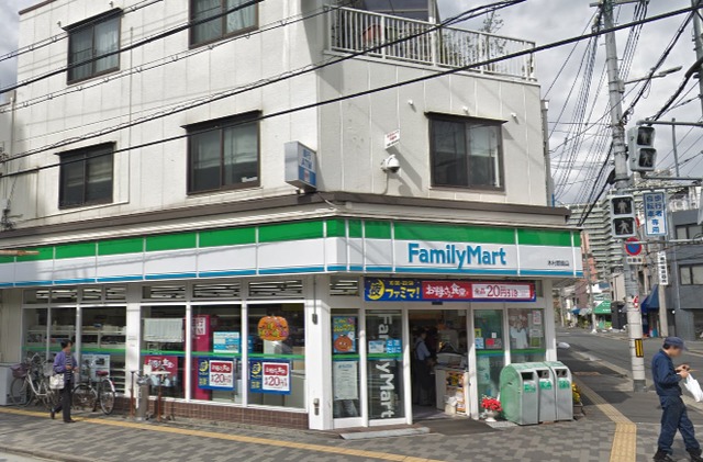 コンビニ　ファミリーマート木村都島店（コンビニ）まで383m