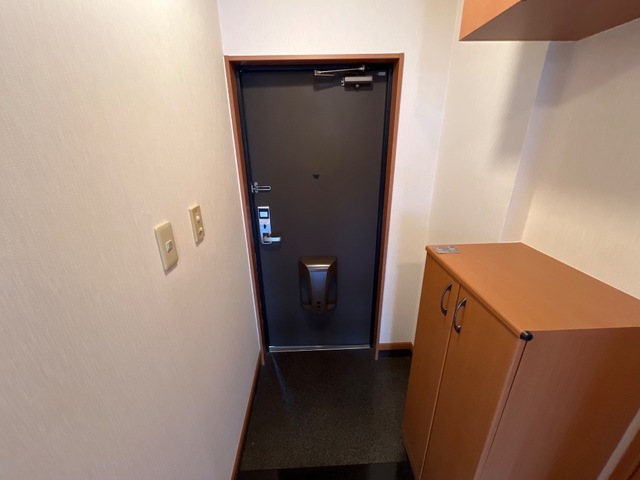 玄関　シューズボックス付きの玄関です★