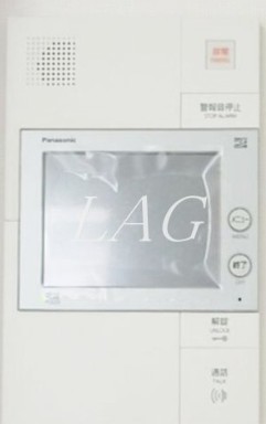 セキュリティ　モニター付きインターフォンです。