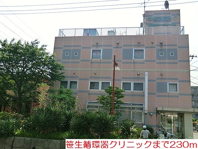 病院　笹生循環器クリニック（病院）まで230m