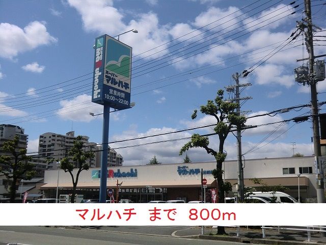 スーパー　マルハチ（スーパー）まで800m