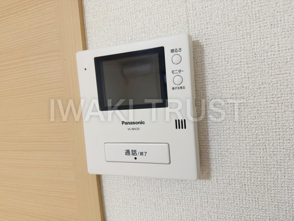 セキュリティ　安心のＴＶモニター付きインターホン