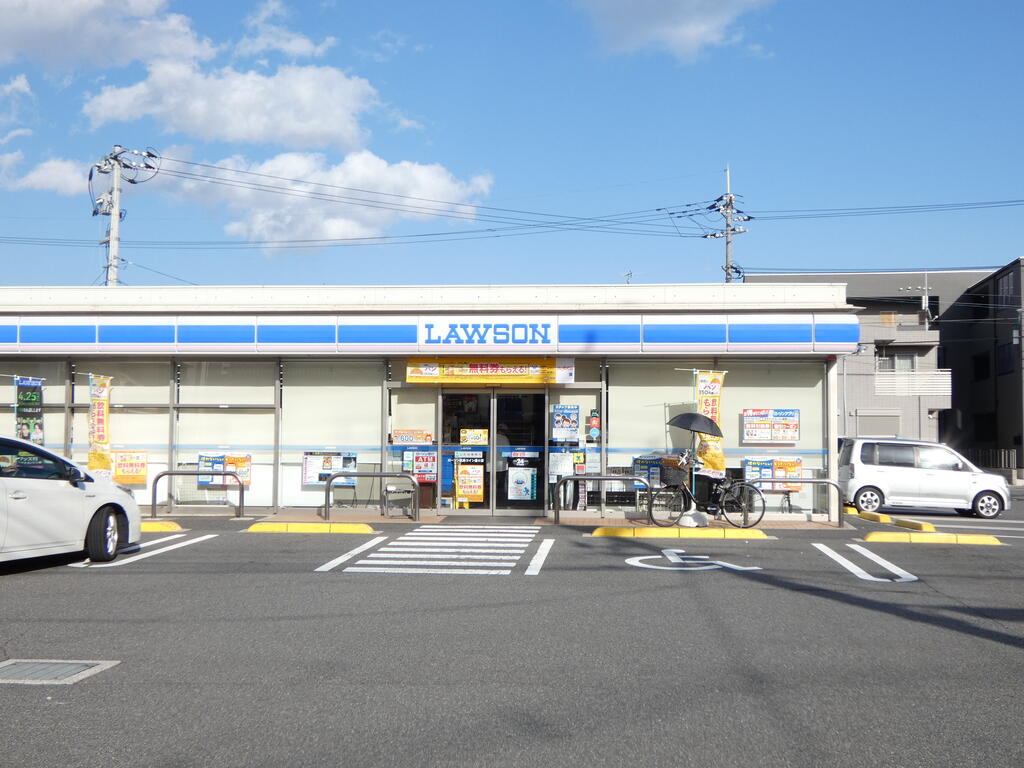 コンビニ　ローソン広島コイン通り店（コンビニ）まで448m