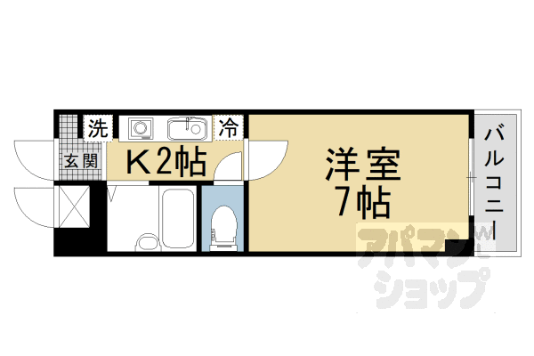 レジデンスオークラの間取り写真