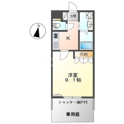 グランチェスタ WESTの間取り写真