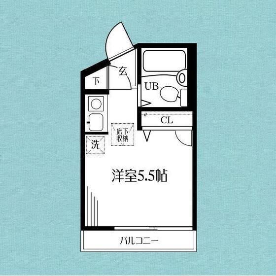 ラックス本牧パート1の間取り写真