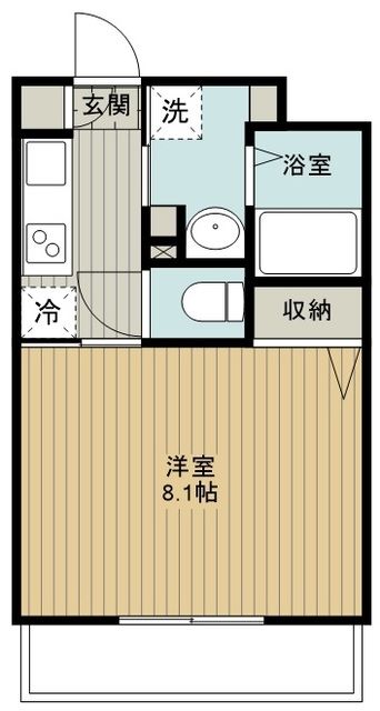 西武新宿線 新所沢駅 徒歩5分 4階建 築9年の間取り写真