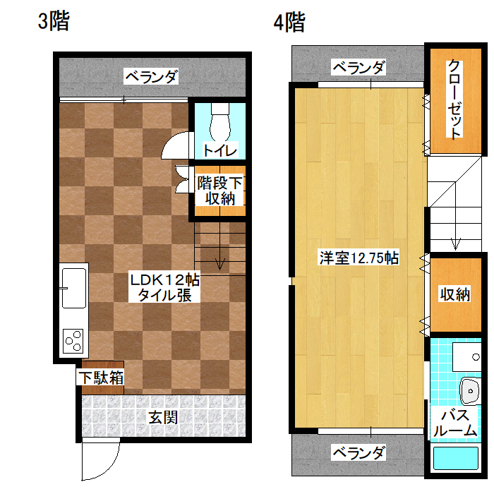 スカイＢＬＤの間取り