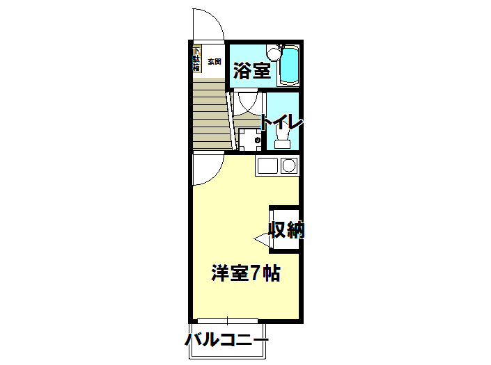 花きゃべつの間取り