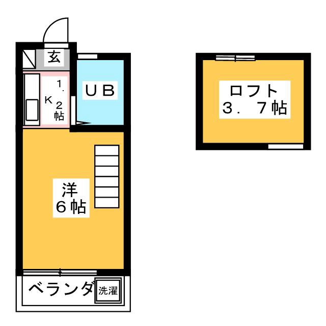 サンハイツの間取り