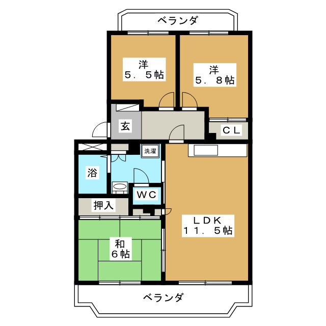 Ｄ．Ｙ．東戸塚の間取り