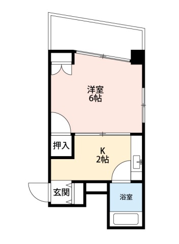 広島市安佐南区相田のマンションの間取り