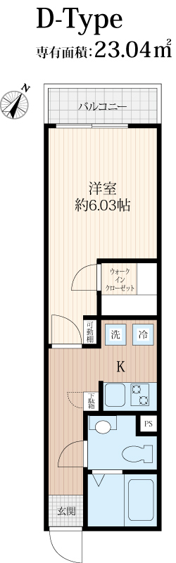 LA CASITA 薬園台の間取り